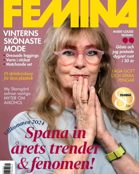 Lassgård Kaffe Founders Featured in the Latest Issue of Swedish Femina Magazine!
